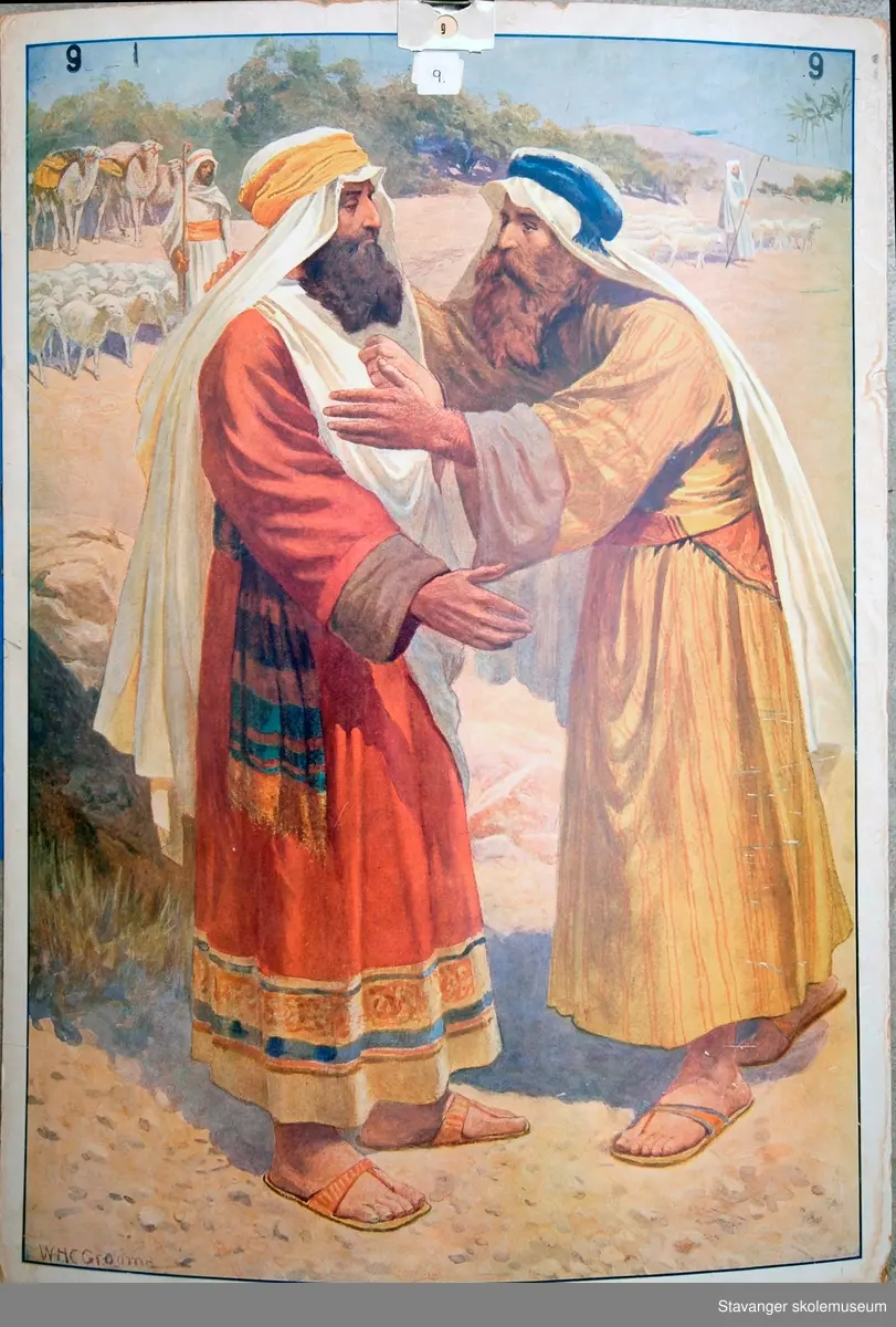 Motiver hentet fra bibelen: det gamle og det nye testamentet.