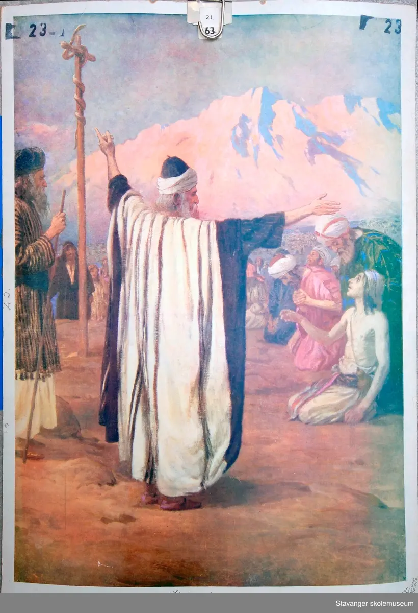 Motiver hentet fra bibelen: det gamle og det nye testamentet.