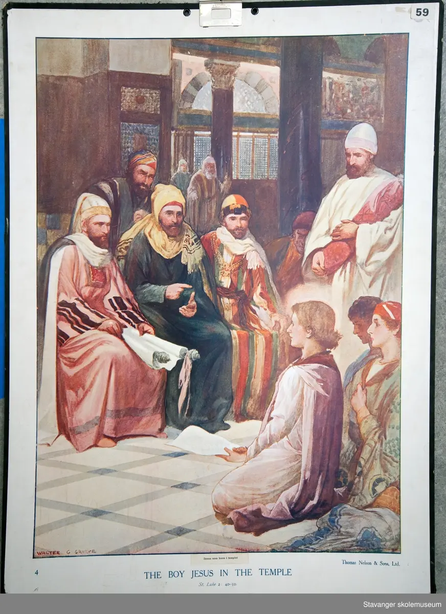Motiver hentet fra bibelen: det gamle og det nye testamentet.