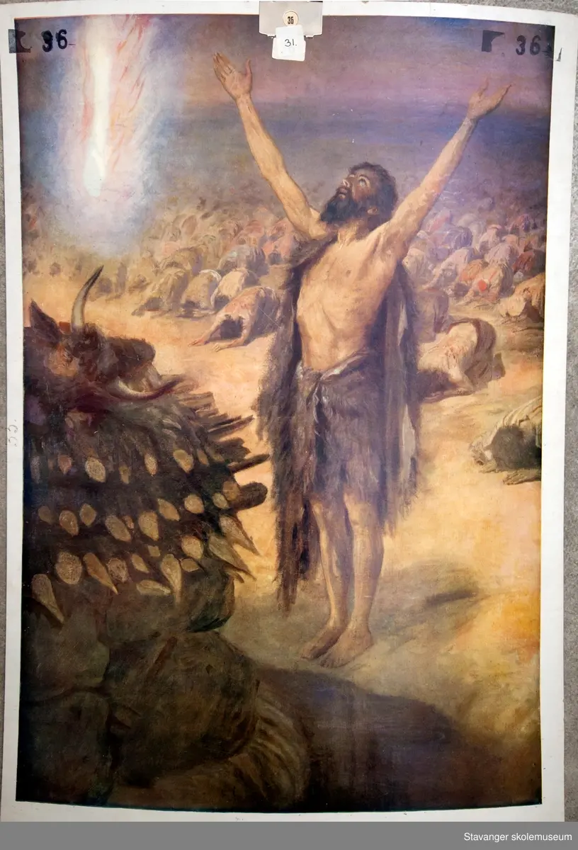 Motiver hentet fra bibelen: det gamle og det nye testamentet.