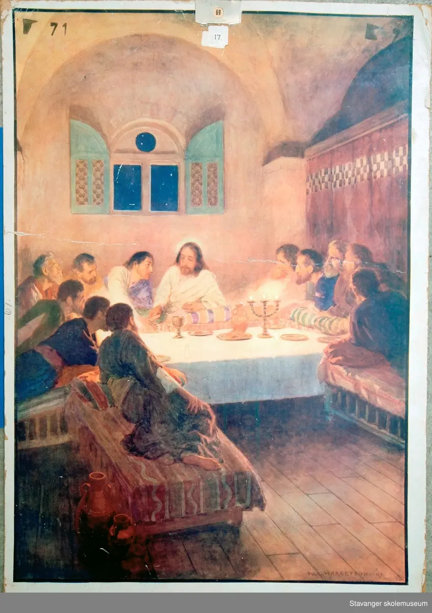 Motiver hentet fra bibelen: det gamle og det nye testamentet.