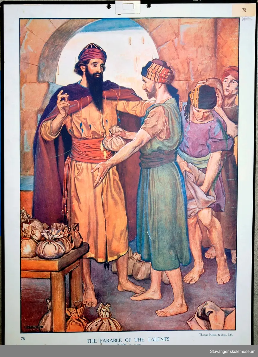 Motiver hentet fra bibelen: det gamle og det nye testamentet.