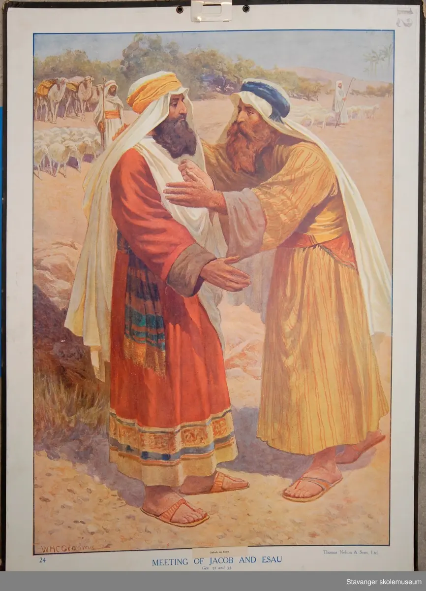 Motiver hentet fra bibelen: det gamle og det nye testamentet.