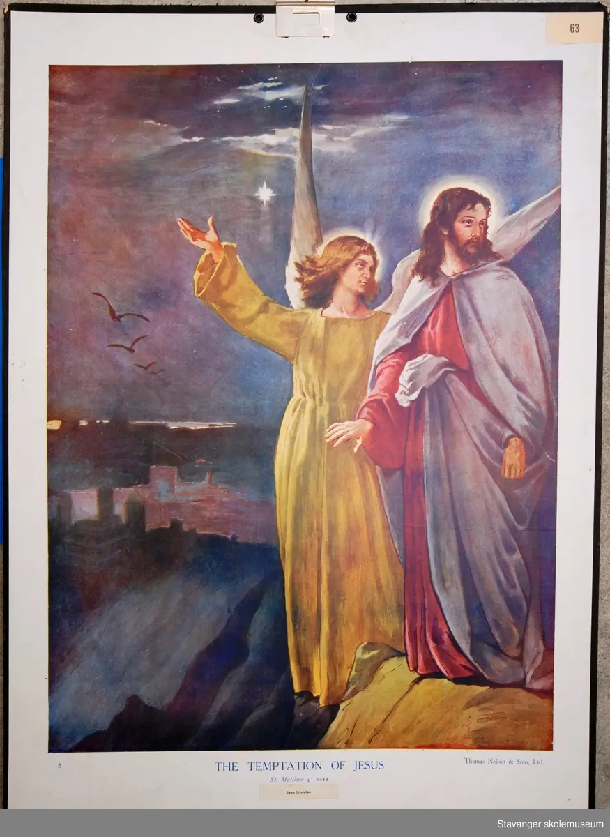 Motiver hentet fra bibelen: det gamle og det nye testamentet.