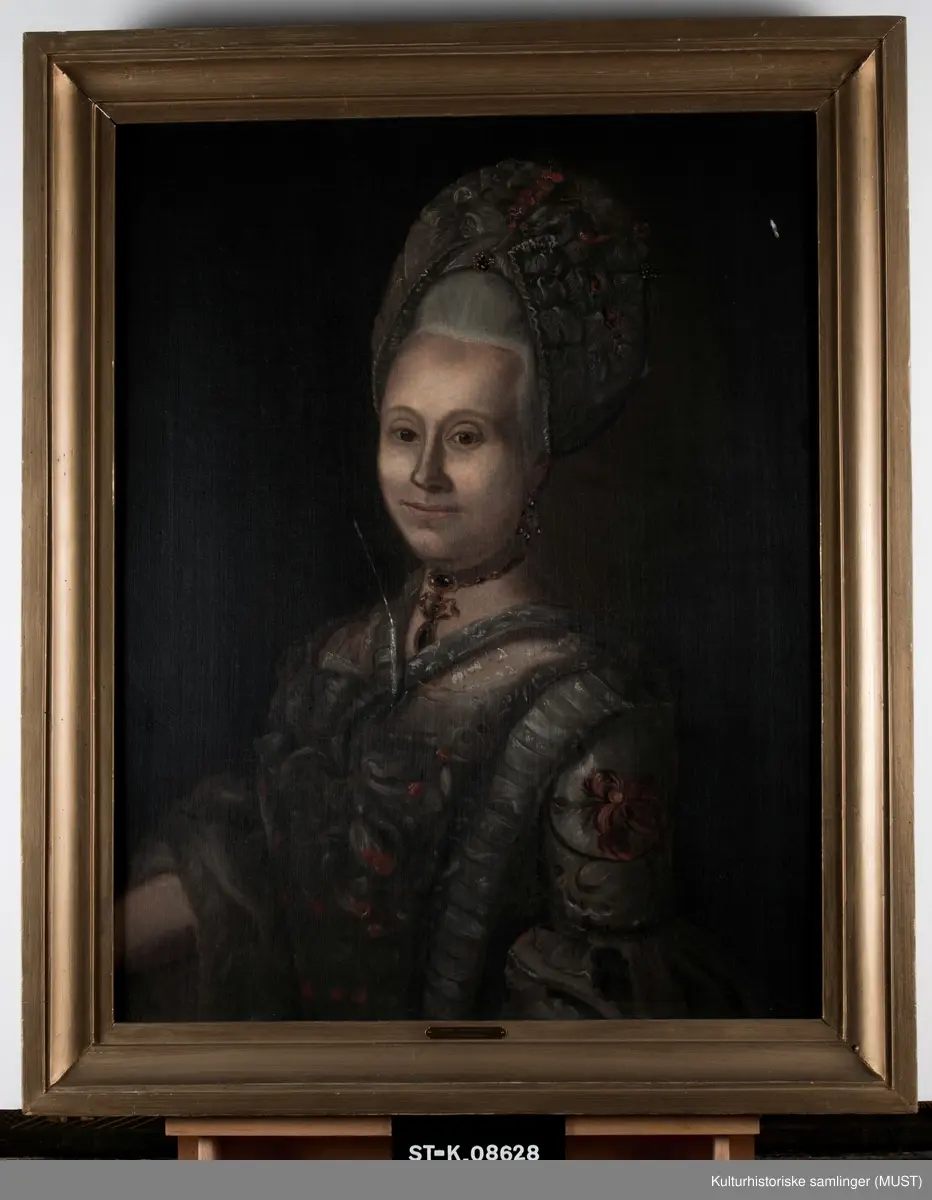 Wenche Garmann Dahl (født von der Lippe). Født: Utstein 22.10.1751. Død: Bergen 12.03.1812