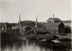 Östanfors hytta från söder, 1919.