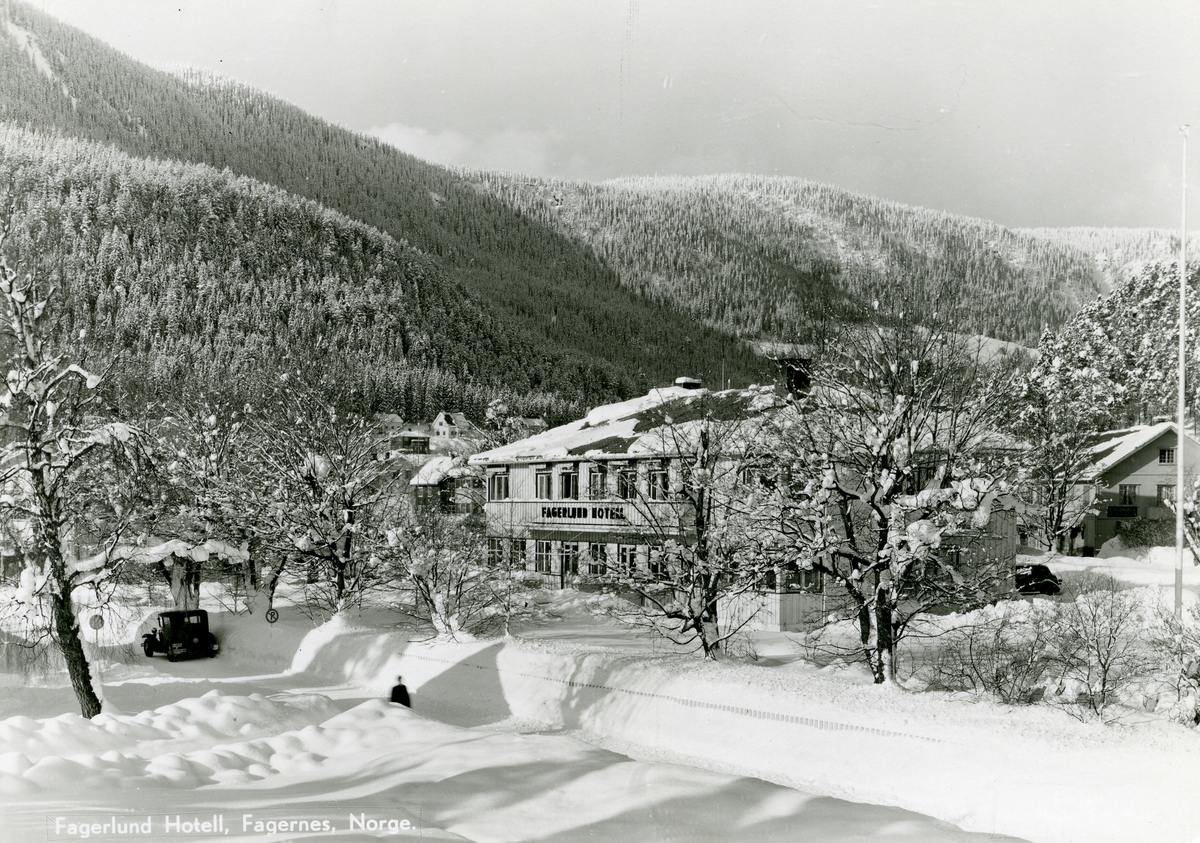 Fagerlund Hotell, Fagernes, Nord-Aurdal.