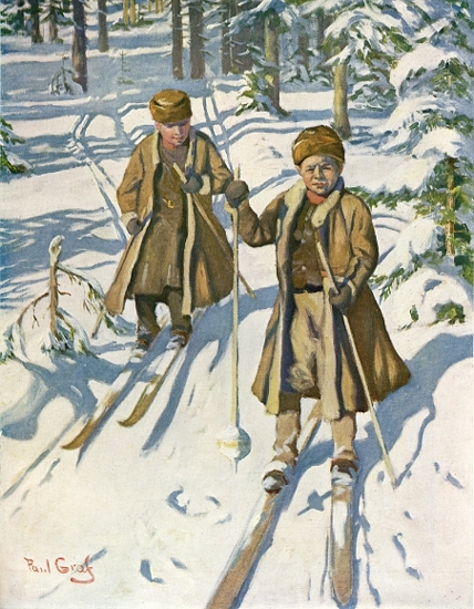 Enl. Liggaren: "En del planscher ur jultidningar m.fl."