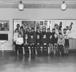 Klassfoto från Strandskolan, Karlsborg, 1965. Klass 5 B. Endast neg finns.