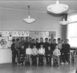 Klassfoto från Strandskolan, Karlsborg, 1965. Klass 2 C. Lärare: M Goding. Endast neg finns.