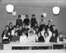 Klassfoto, Karlsborg, 1965. Lärare: Bertil Lindell. Endast neg finns.