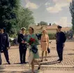 Jubileumsåret 1969, besök av prinsessan Christina på Karlsborgs fästning. Endast neg finns.