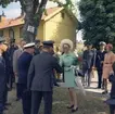 Jubileumsåret 1969, besök av prinsessan Christina på Karlsborgs fästning. Endast neg finns.