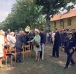 Jubileumsåret 1969, besök av prinsessan Christina på Karlsborgs fästning. Endast neg finns.