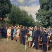 Jubileumsåret 1969, besök av prinsessan Christina på Karlsborgs fästning. Endast neg finns.