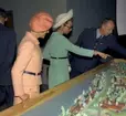 Jubileumsåret 1969, besök av prinsessan Christina på Karlsborgs fästning. Endast neg finns.