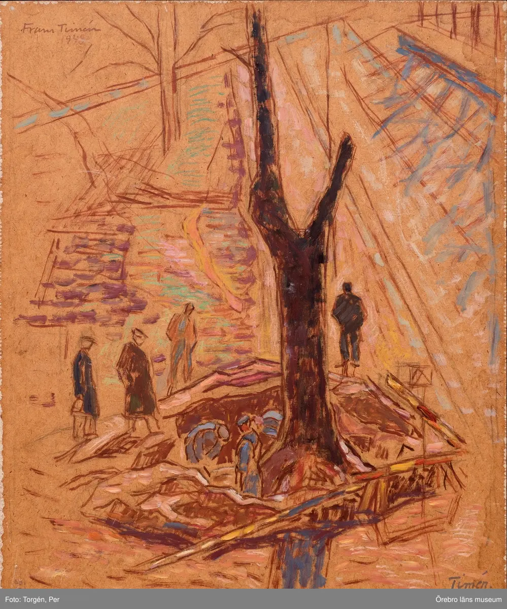 Den gamle döde aspen [OLJEMÅLNING]