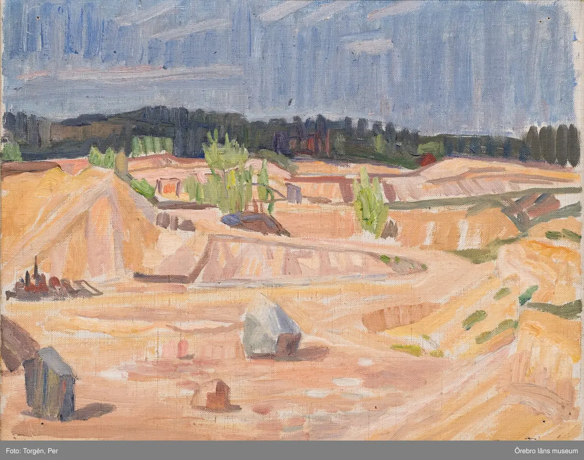 Sandtag, Örebro [OLJEMÅLNING]