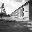 Karlsborg. Exteriör av intendenturförråd AIK (arméns intendenturkår) 1962. Endast neg finns.