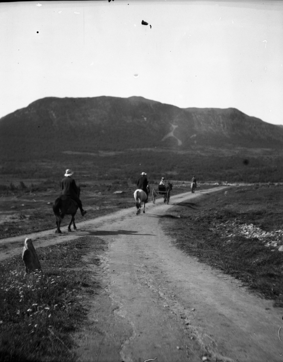 Rikard Berges fotoarkiv. Landskapsbilder og portretter.