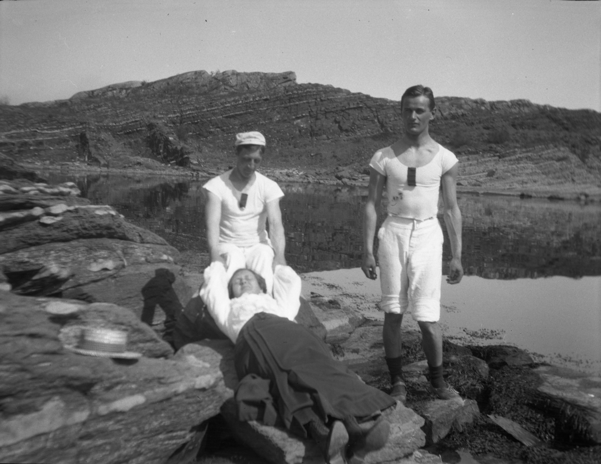 Rikard Berges fotoarkiv. Landskapsbilder og portretter.