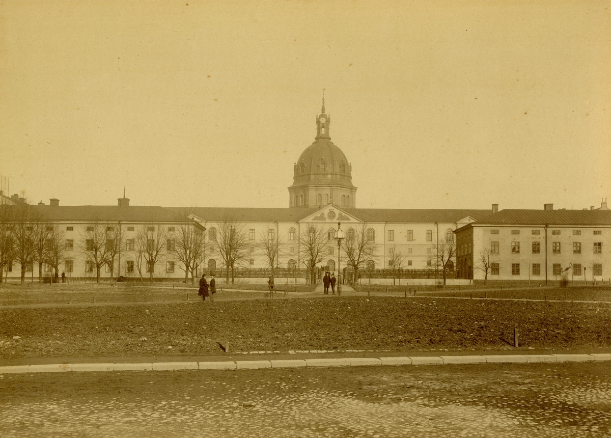 Artillerigården med Artilleriplan år 1888. Dagens Armémuseum.