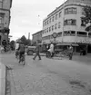 1950-talet. Rådhustorget. Drottninggatan.