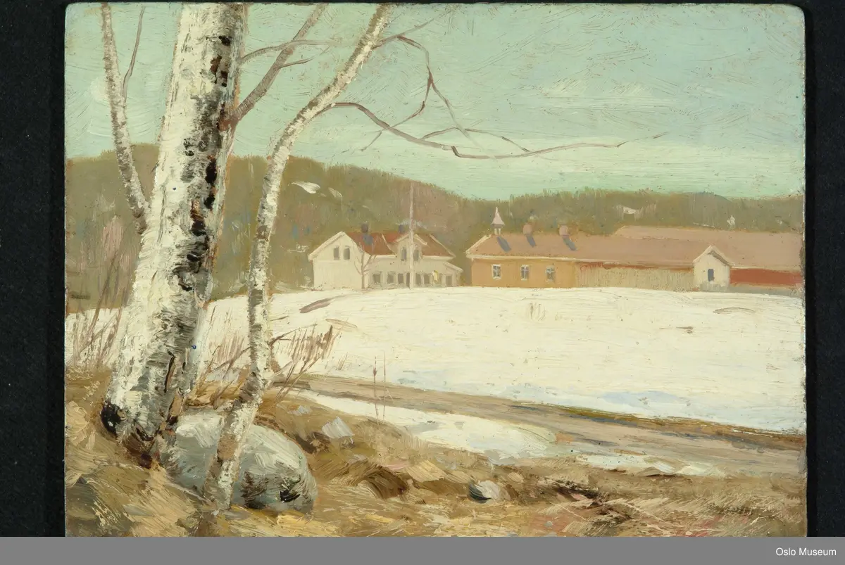 Søndre Smestad [oljemaleri]
