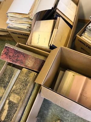 Protokoller og arkivdokumenter.