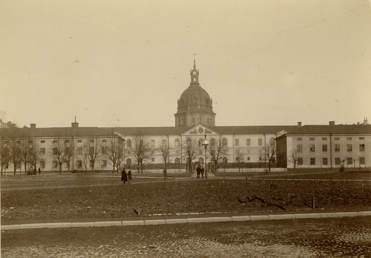 Artillerigården med Artilleriplan efter 1884. Dagens Armémuseum.