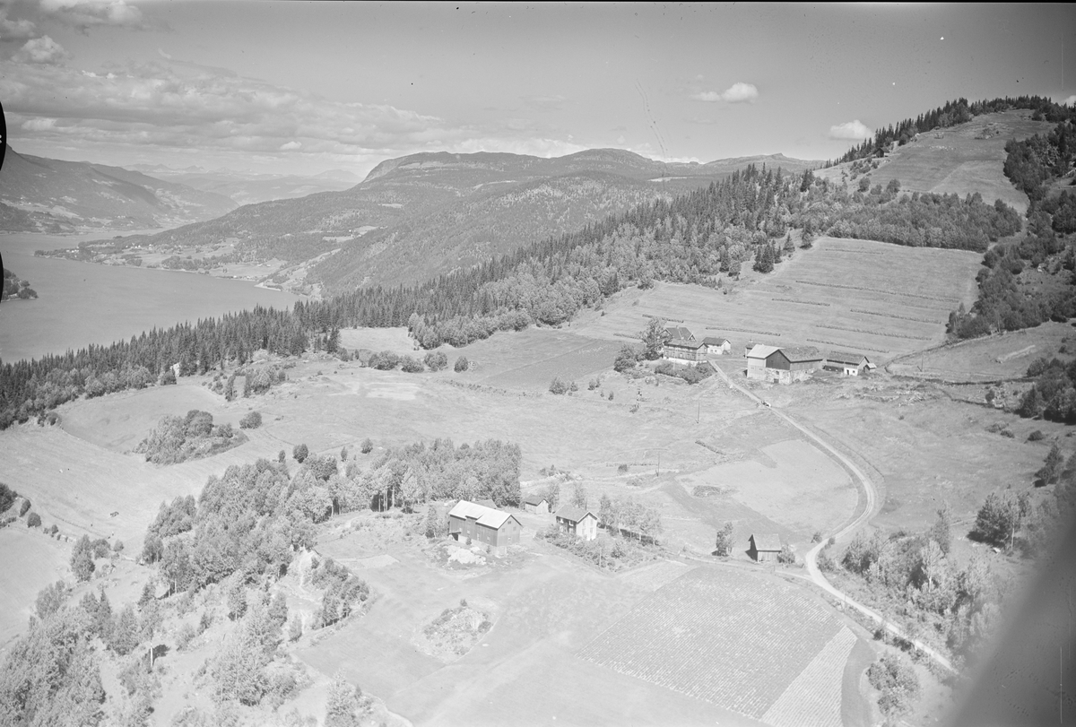 Steinsåker gård, Østsida, Tretten. Øverst Tande.