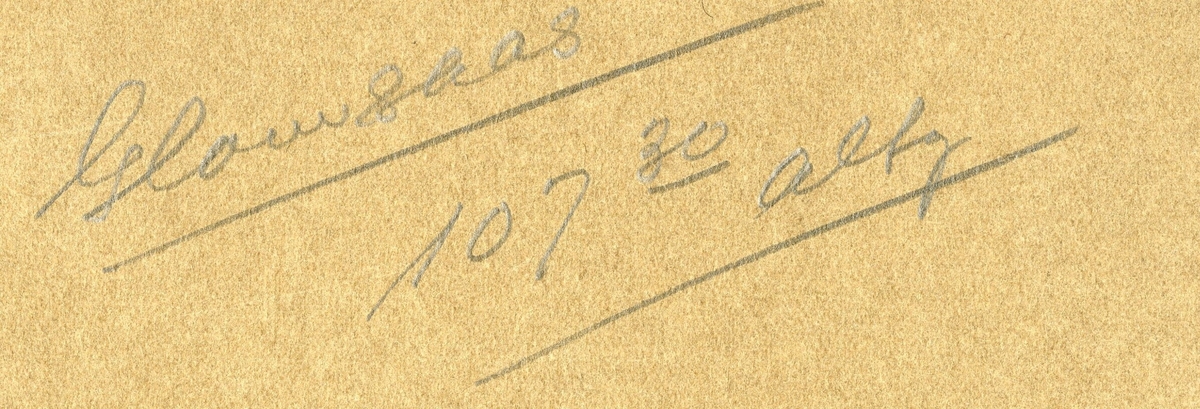 Halv portrett, uniformert, Major Ivar Hellesnes.