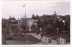 Minne från Francesco Cettis tredje ballonguppstigning från Trädgårdsföreningen i Linköping den 17 juli 1892. 
Francesco Alexandro Cetti (1860-1925) var norrman med italienskt ursprung. År 1892 inledde han en tio år lång vistelse i Sverige. Den första tiden gav hans ballonguppstigningar god bärgning. Varefter allmänhetens nyfikenhet falnande började han att ge utbildning i ballongflygning. En av hans elever var för övrigt polarforskaren August Andrée.