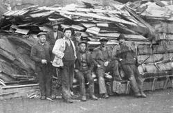 Industriutbygginga på Eitrheimsneset på 1920-talet.