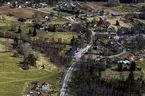 Flygfoto över Hullaryd i Aneby kommun.