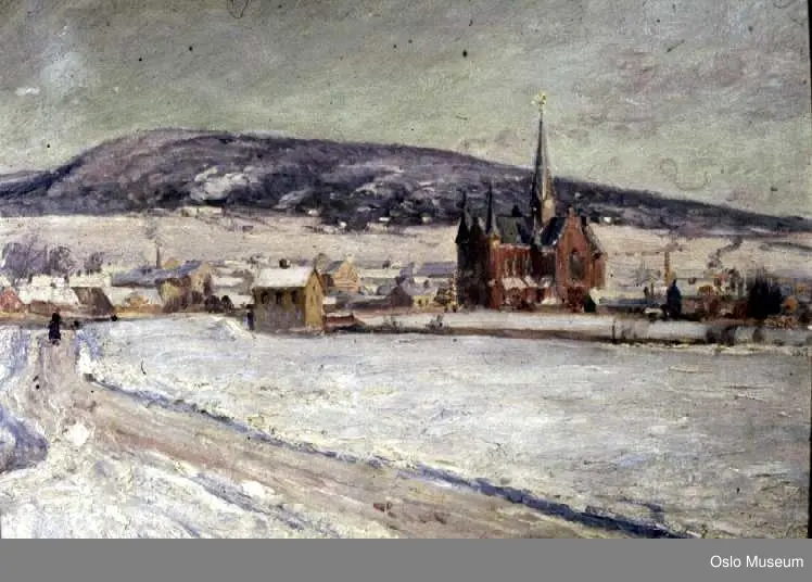 Fra Sagene [oljemaleri]