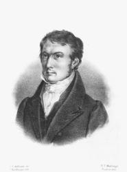 Portrett av Anton Martin Schweigaard [litografi]