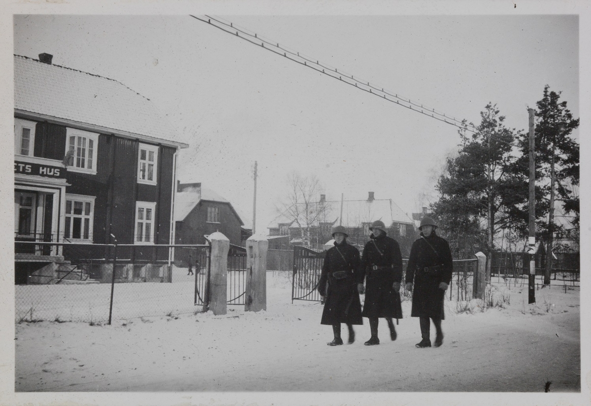 Bildet er en kopi hentet fra album B i Utrykningspolitiets fotosamling