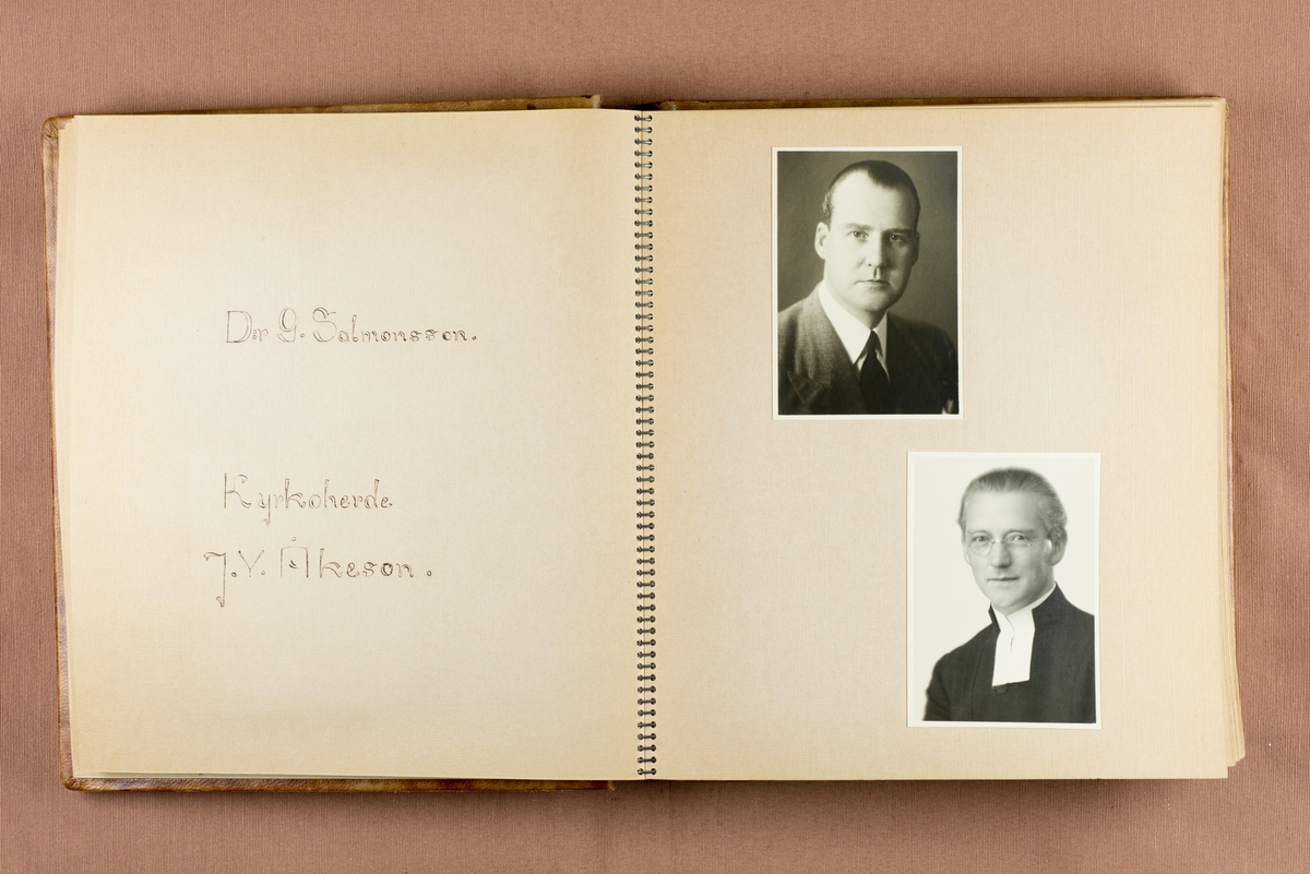 Fotoalbum från sjuksköterskeutbildningen i Örebro 1942-45