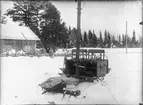 Vinterövning i Norrland, Östersund 1926, Upprättad gniststation