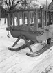 Vinterpackning och slädkärrförsök 1935