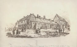 Det gamle Oppmålingskontoret på Akershus [papirkunst]