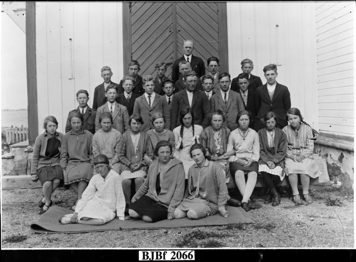 Konfirmanter i Jøssund kirke 1929, Bjugn