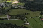 Flygfoto över Myresjö i Vetlanda kommun.