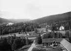 Lima Kyrkby fotograferad från kyrktornet mot norr