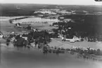 Flygfoto över Ramkvilla i Vetlanda kommun. Nr. D. 2042