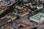 Flygfoto över Tranås.