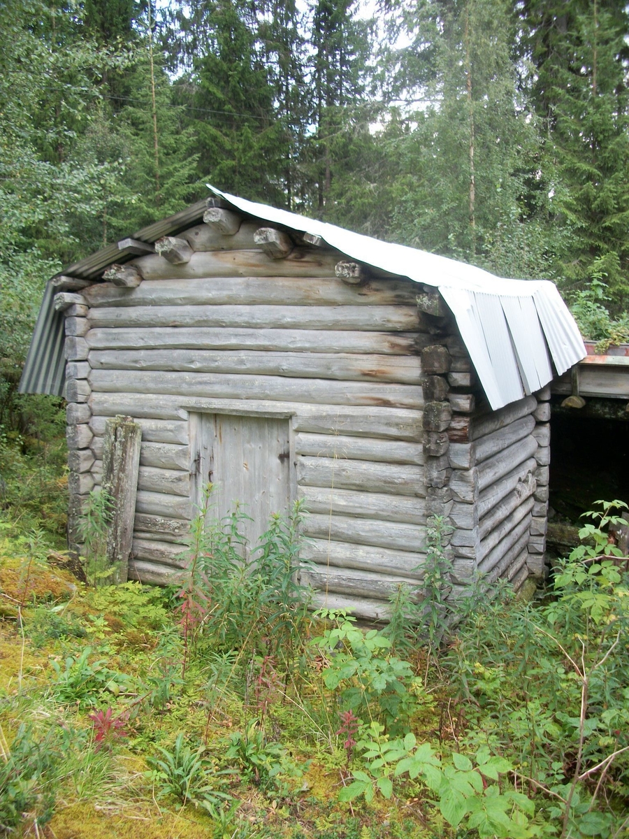 Kvernhus i laftet tømmer
