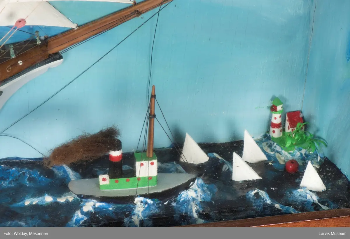 Seilskuten, fullriggeren LANCING