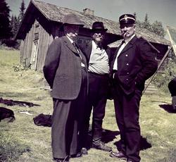 Inspelning av filmen "Ursula - flickan i Finnskogarna". Till